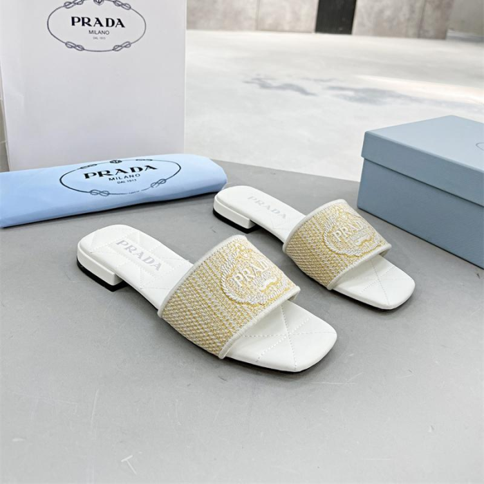 Prada Comfortable Flip-Flops Slide Sandal (Perfect Replica) - Image 6