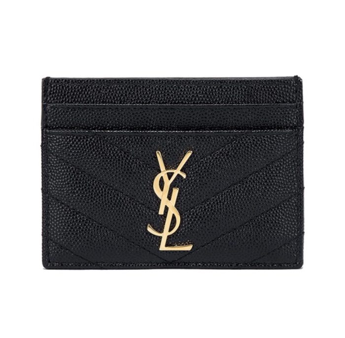 Saint Laurent YSL Caviar Leather Card bags (Perfect Replica) - Image 2