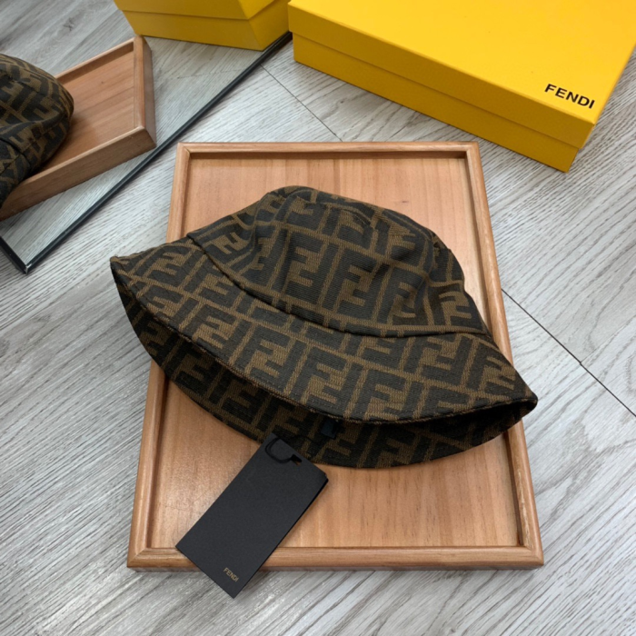 Fendi Breathable And Comfortable Fisherman Hat Sunhat (Perfect Replica) - Image 2