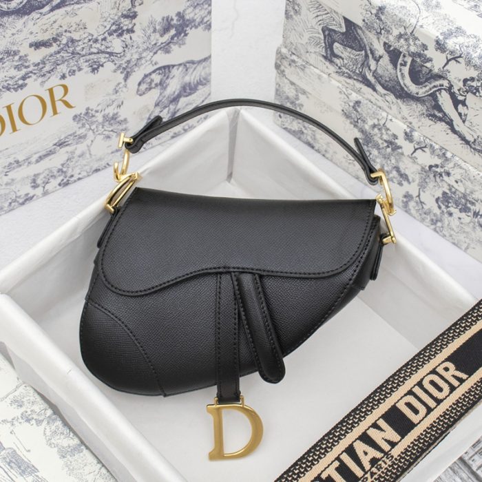 Dior Mini&Small Saddle Bag Grained Calfskin(Perfect Replica) - Image 7