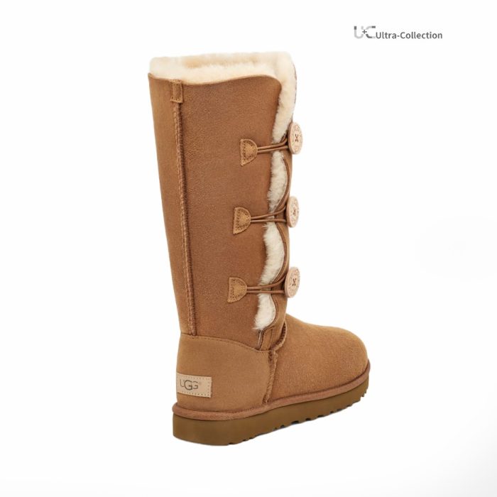 UGG Women's Brown and Tan Boots (Perfect Replica) - Image 5