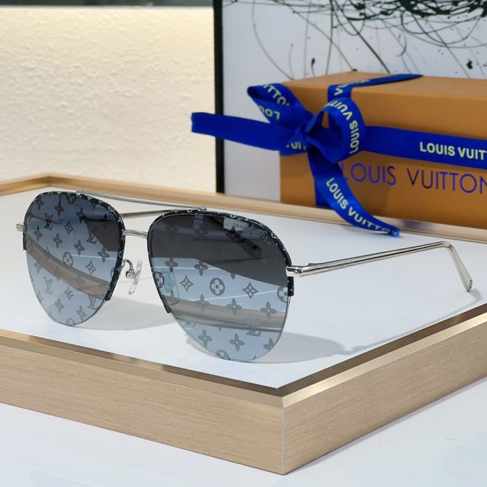 Louis Vuitton LV Frame Logo sunglasses Top quality (Perfect Replica) - Image 7