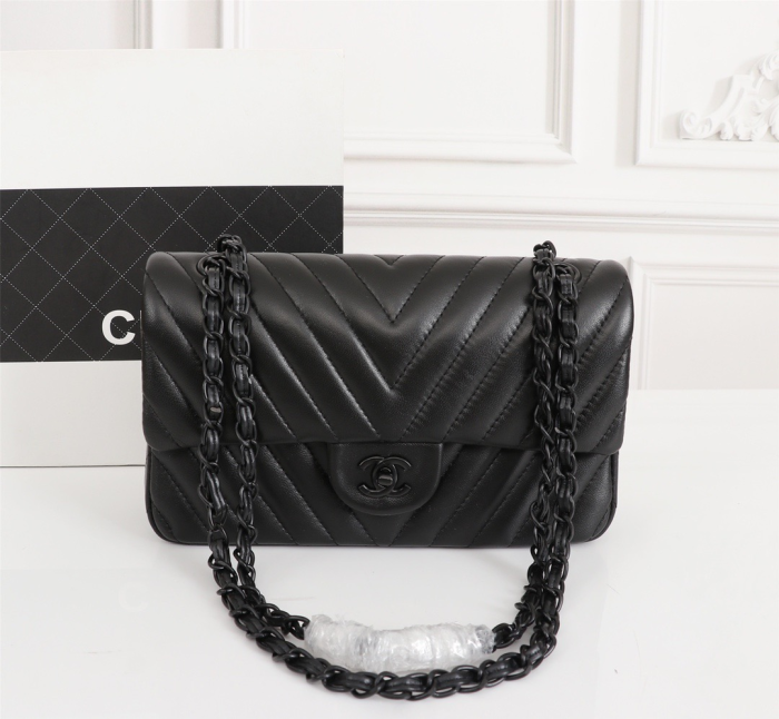 Chanel Clacssic Flap CF Chain Shoulder Strap Bag (Perfect Replica) - Image 4