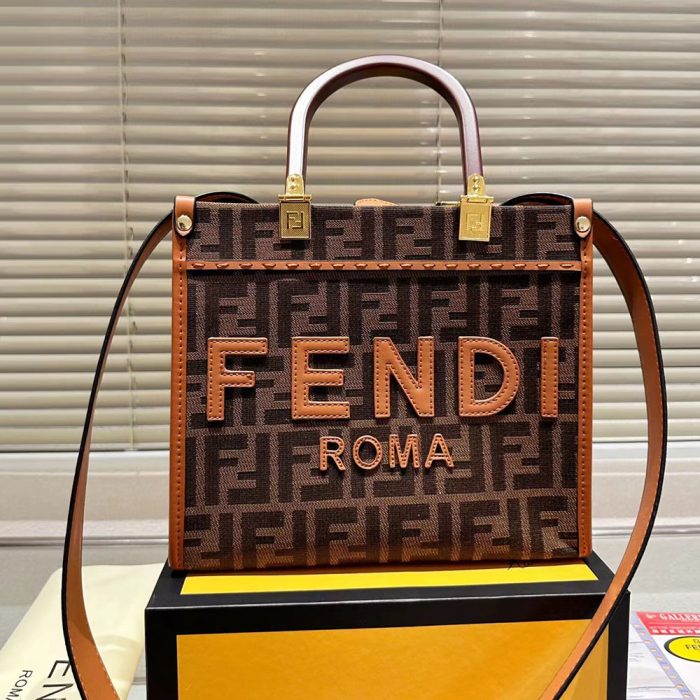 FENDI Sunshine Hot Stamping Bags Small(Perfect Replica) - Image 6