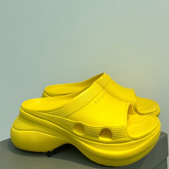 Balenciaga Pool Crocs Rubber Platform Slippers Slide Sandal(Perfect Replica) - Image 4