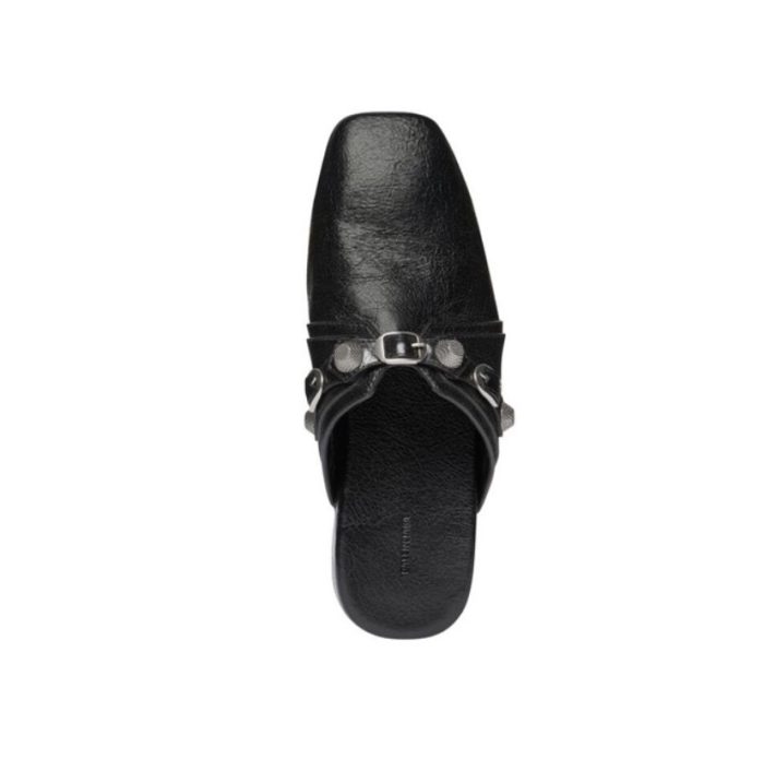 Balenciaga Cagole Leather Sandals Slide Sandal(Perfect Replica) - Image 3