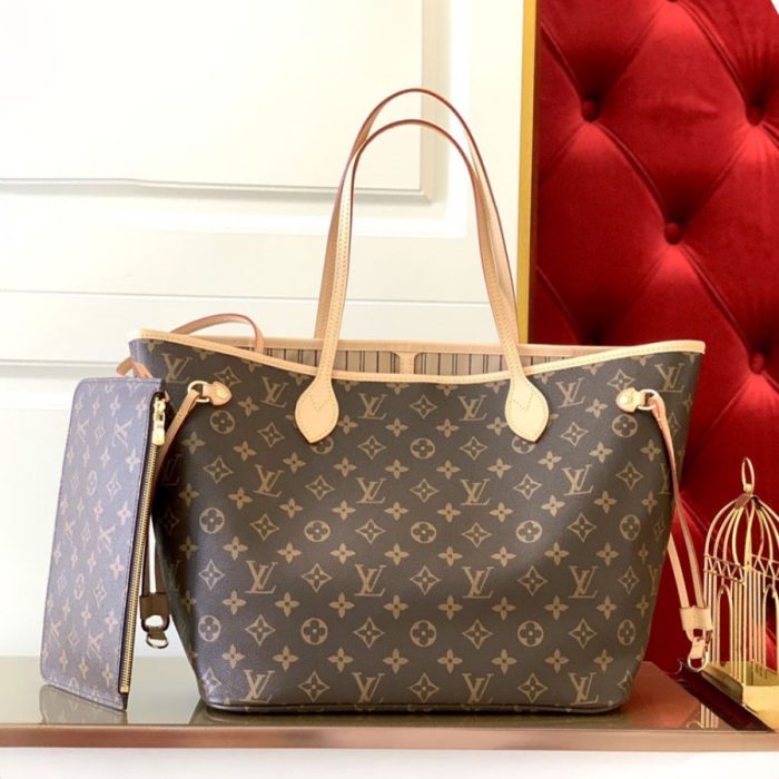 Louis Vuitton LV Neverfull Tote Bag Handbag M41177 MM&GM - Image 5