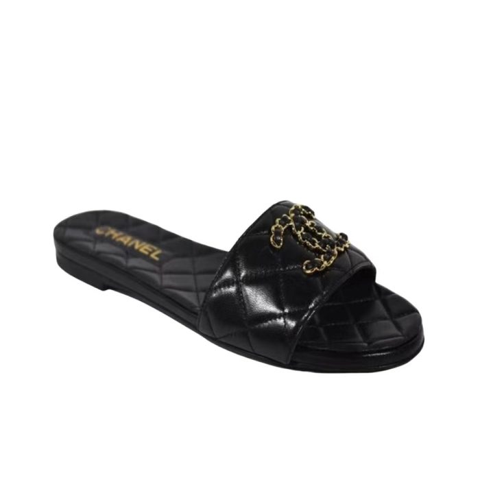 Chanel Fashion Flat Sandals Slide(Perfect Replica) - Image 3