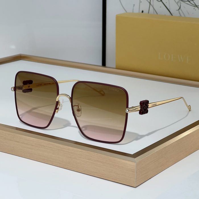 Loewe Metal Frame Sunglasses Top Quality(Perfect Replica) - Image 5