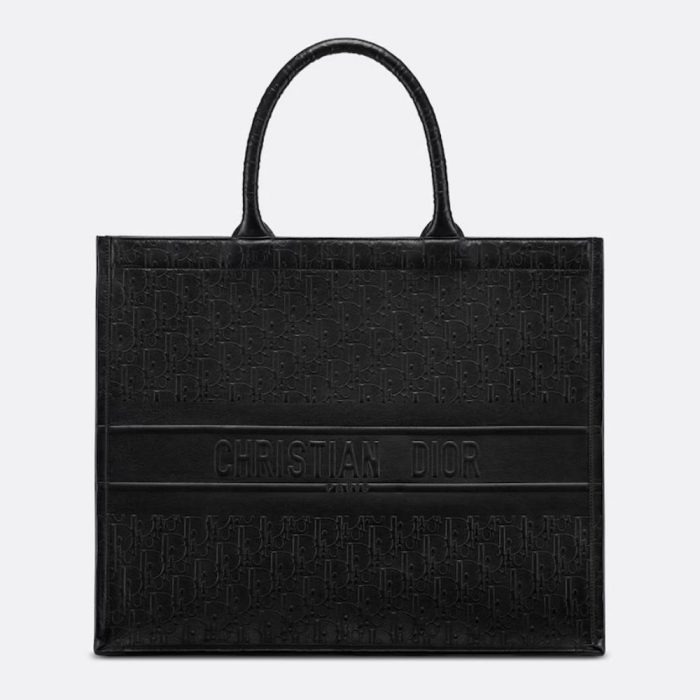 Dior Book Tote Small Medium Large Size Embroidery (Perfect Replica) - Image 9