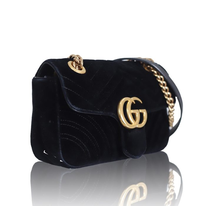 Gucci GG Marmont Velvet Small(Perfect Replica) - Image 2