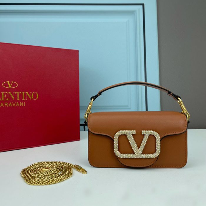 VALENTINO GARAVANI LOC?MICRO BAG WITH CHAIN AND JEWEL LOGO (Perfect Replica) - Image 6