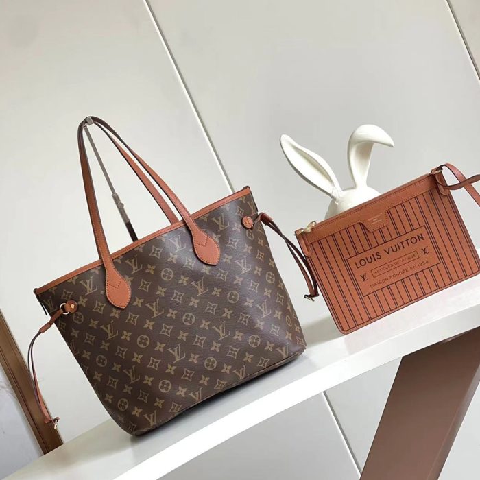 Louis Vuitton LV Neverfull Inside Out MM Bag (Perfect Replica) - Image 6