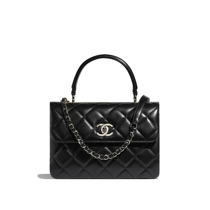 Chanel Flap Bag Trendy CC With Top Handle (Perfect Replica) - Image 2