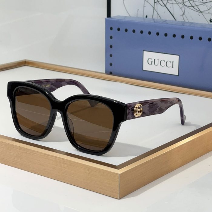 Gucci Mirror leg Double G Mark sunglasses Top quality (Perfect Replica) - Image 3