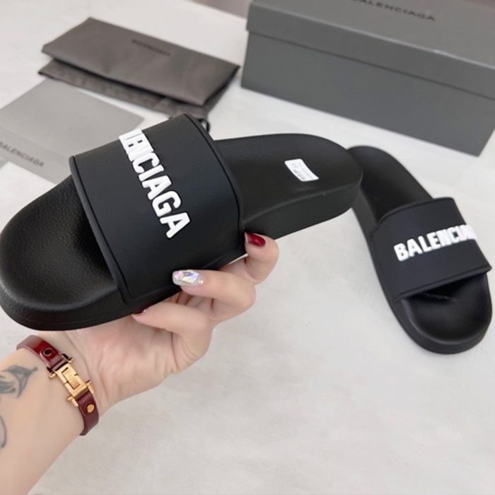 Balenciaga Fashionable Flat Sandals Slide Sandal(Perfect Replica) - Image 4