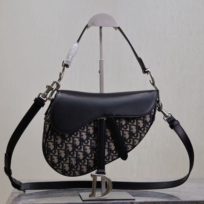 Dior Saddle Bag with Strap (Perfect Replica) - Image 4