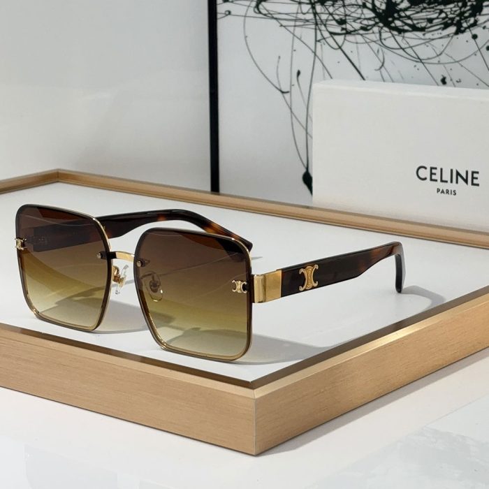 Celine Recycle Metal frame sunglasses Top quality (Perfect Replica) - Image 4