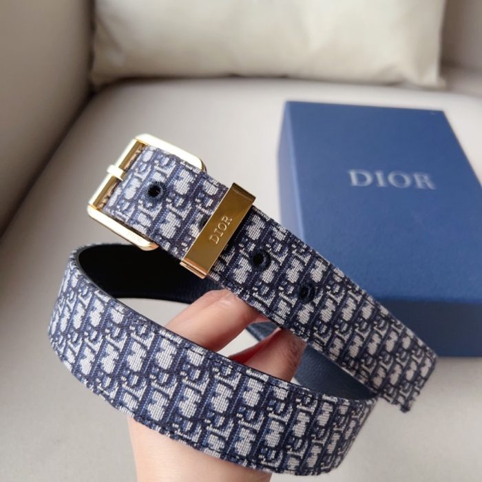 Dior Classic Printed Belt 30MM - Image 4