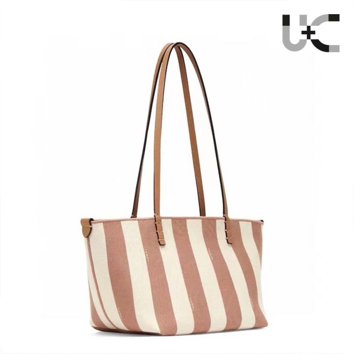 Fendi Reversible shopper in Pequin striped Bag (Perfect Replica) - Image 2