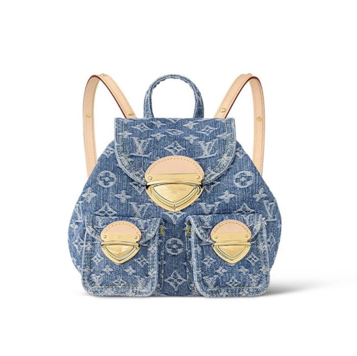 Louis Vuitton LV VENICE Denim Backpack M46836(Perfect Replica)