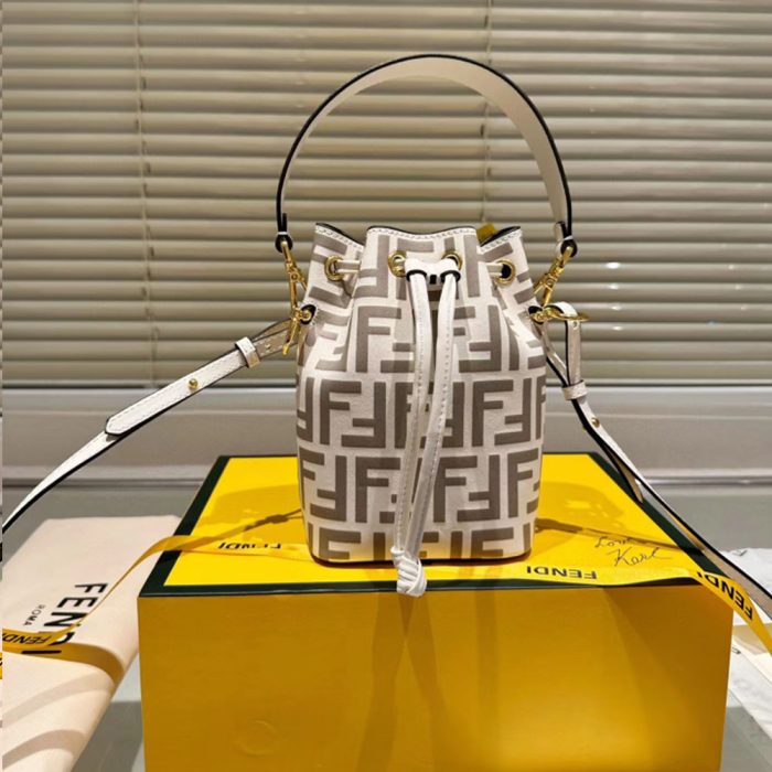 FENDI Mon Tresor Bucket Bag Mini(Perfect Replica) - Image 5