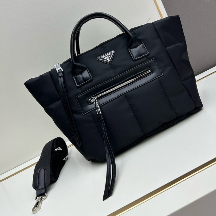 Prada Classic Black Tote Bag (Perfect Replica)