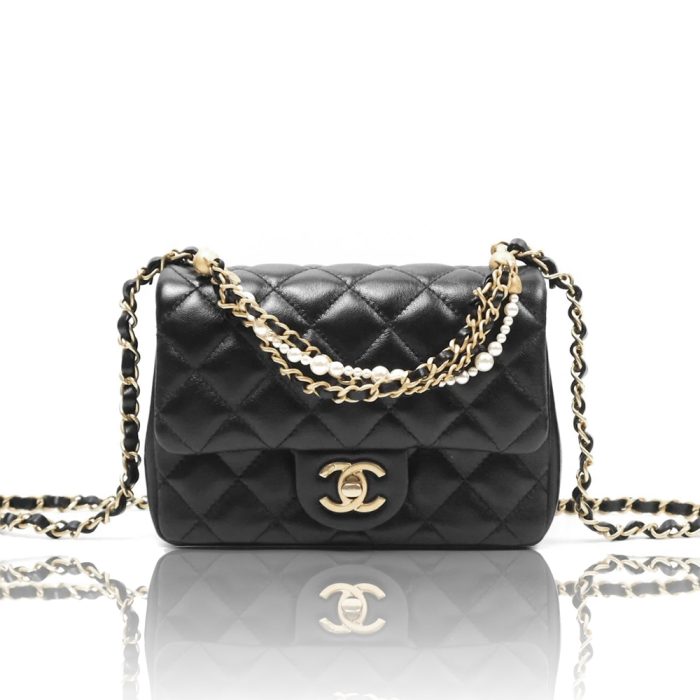 Chanel 24P Mini Square Black (Replica)