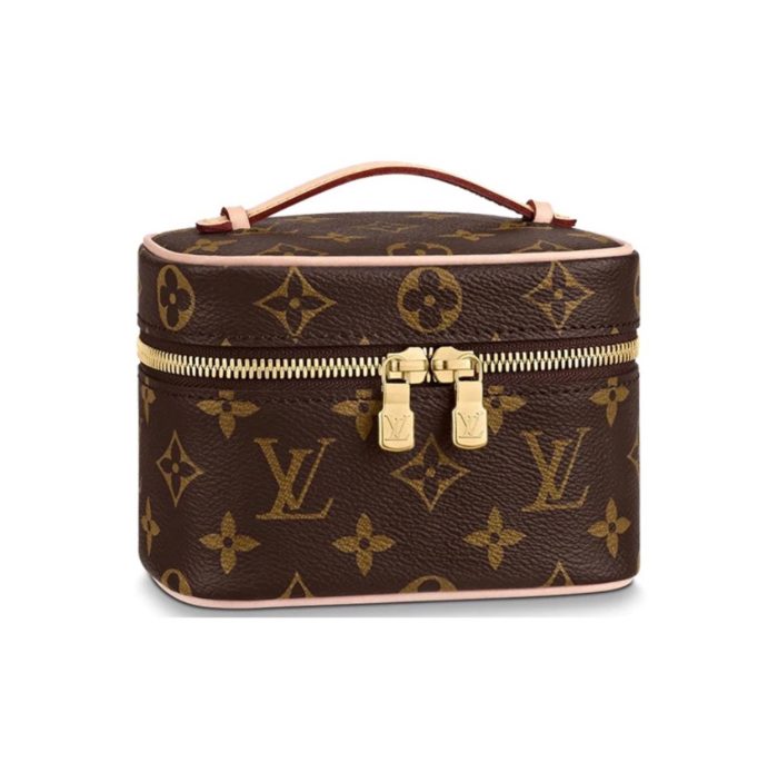 Louis Vuitton LV Nice Leather Cosmetic Handbag M42265&M44495&M44936 Top quality (Perfect Replica)