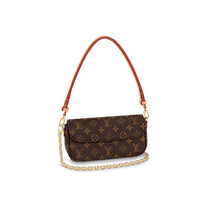 Louis Vuitton LV Leather Baguette Shoulder Handbag M82210&M81911 (Perfect Replica) - Image 2