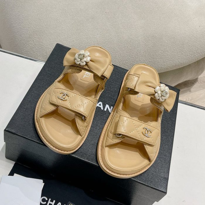 Chanel Fashionable Half Slippers Sandals Slide£¨Perfect Replica£© - Image 6