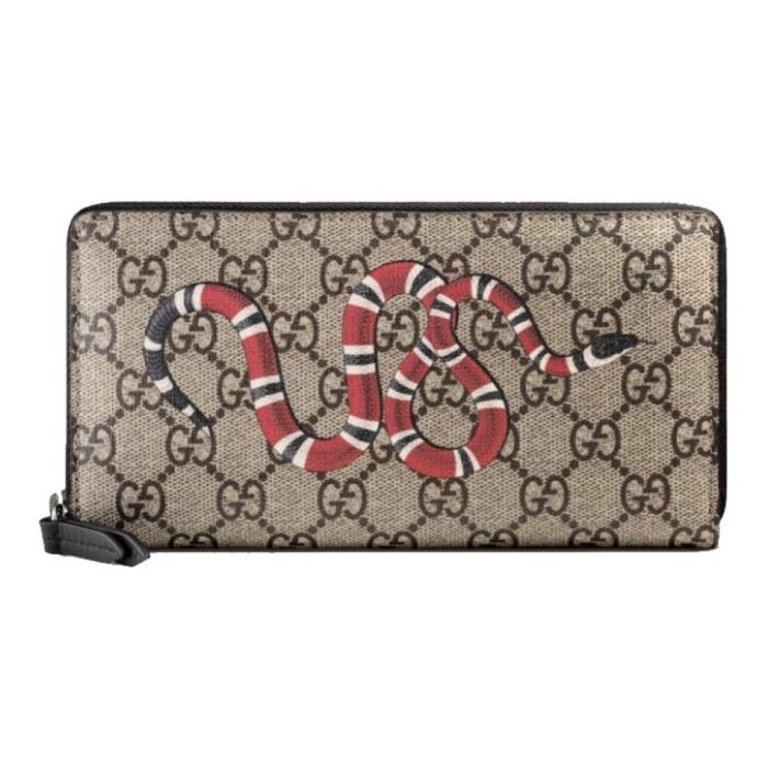 Gucci Unisex GG Supreme Printed Long Zipper Wallet£¨Perfect Replica£© - Image 2