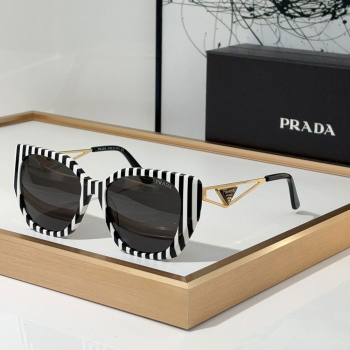 Prada The legs are Hollowed Out sunglasses Top quality (Perfect Replica) - Image 2