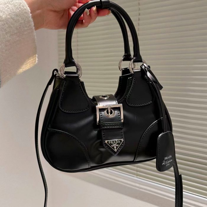 Prada Moon Soft Sheepskin Handbag - Image 5