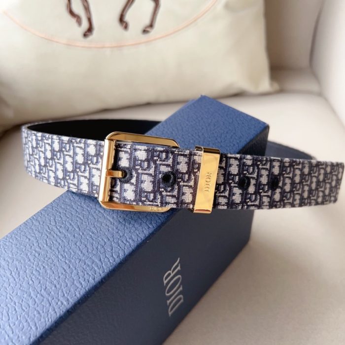 Dior Classic Printed Belt 30MM