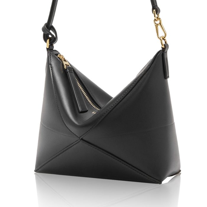 Loewe Puzzle Fold Pouch in Shiny Nappa Calfskin Bag (Perfect Replica)