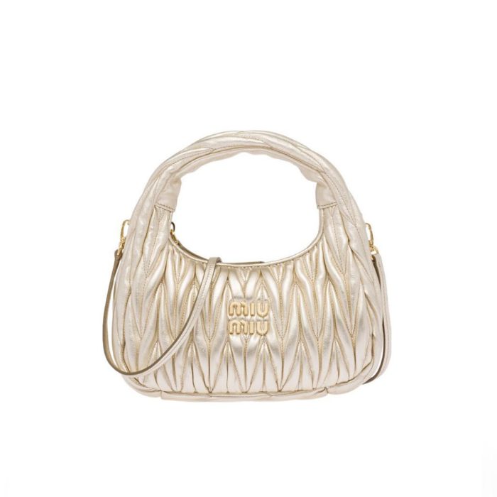 MIU MIU Wander matelass?hobo bag Mini&Small (Perfect Replica) - Image 5