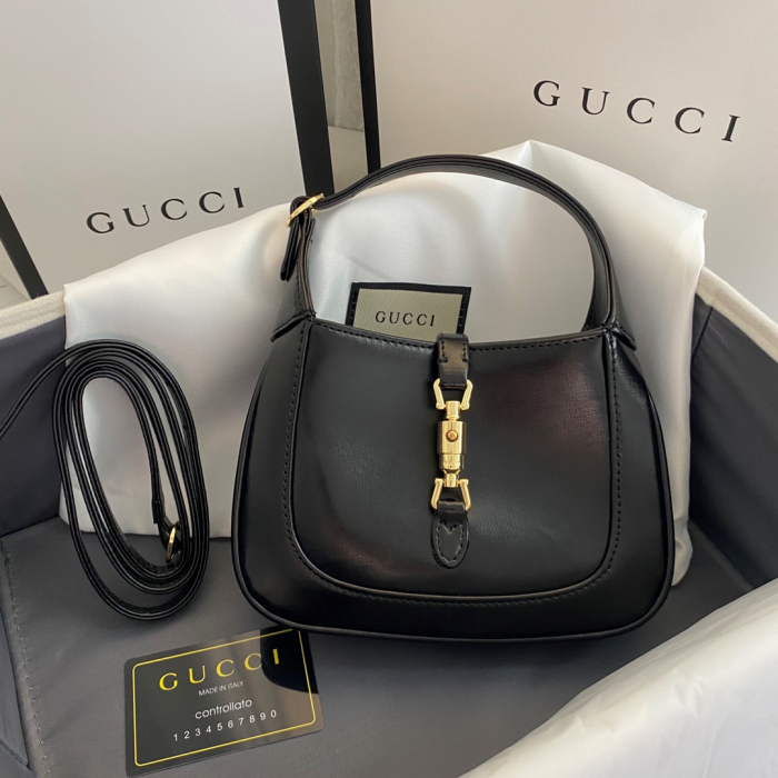 Gucci Jackie 1961 Half Moon Shoulder Bag(Perfect Replica)