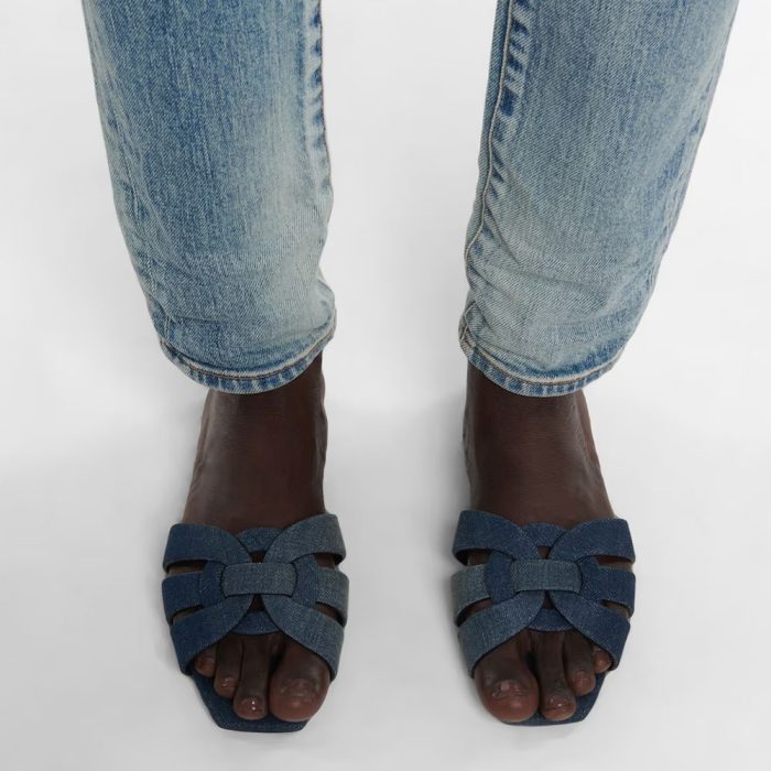 YSL Saint Laurent Nu Pieds Denim (Perfect Replica) - Image 3