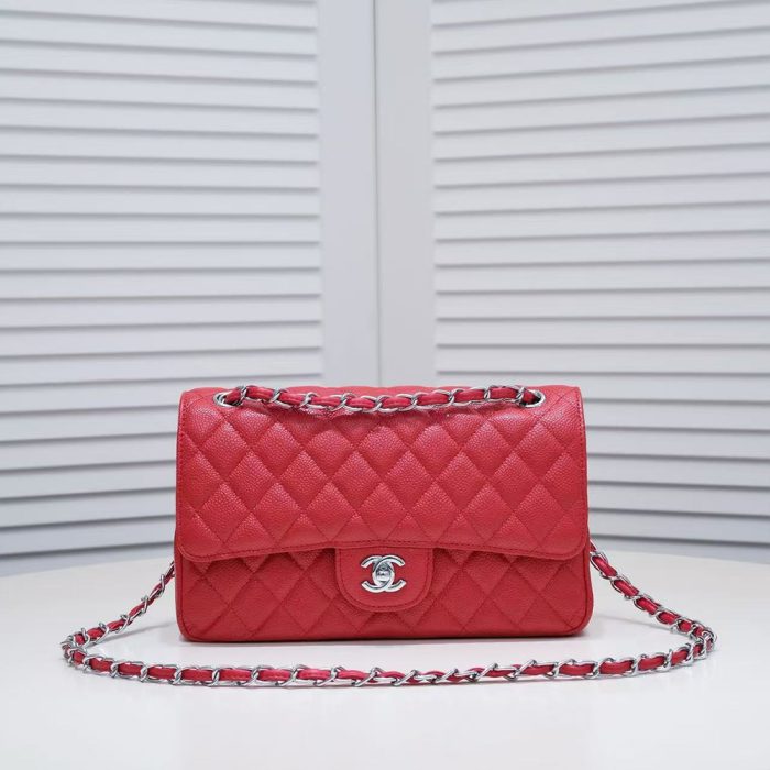 Chanel Caviar CF Medium 25CM(Perfect Replica) - Image 7