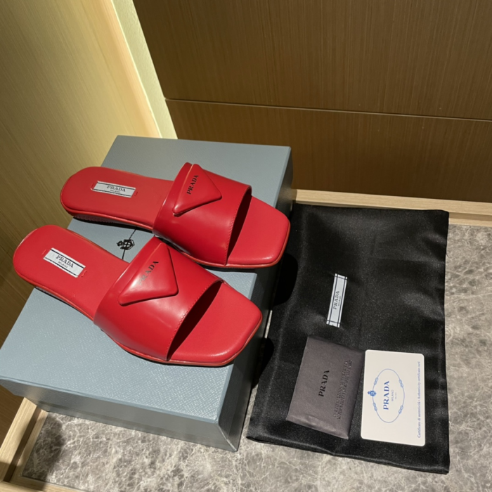 Prada Bright Fat Slippers Fashion Sandals Slide (Perfect Replica) - Image 5