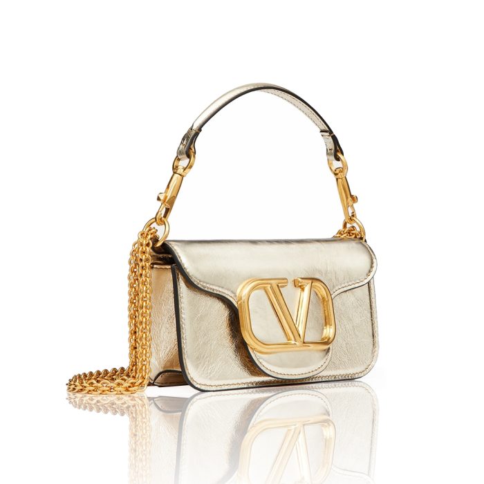 Valentino GARAVANILOc?Metallic Calfskin Bag (Perfect Replica) - Image 2