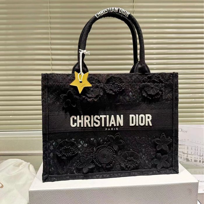 Dior Book Tote D-Lace Macrame(Perfect Replica) - Image 3