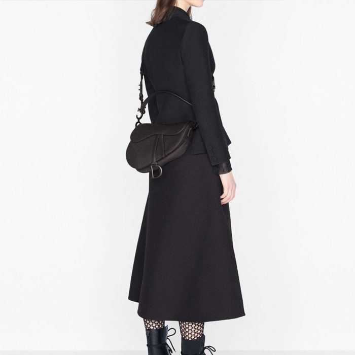 Dior Saddle Bag Matte Leather Shoulder Bag (Perfect Replica) - Image 3