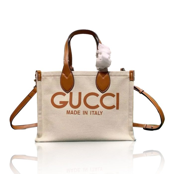 GUCCI TOTE BAG WITH GUCCI PRINT (Perfect Replica) - Image 2