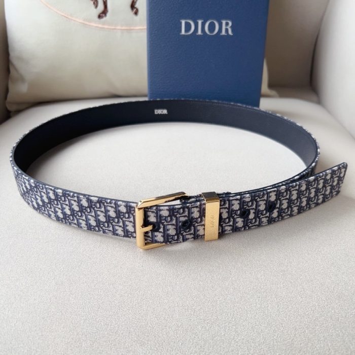 Dior Classic Printed Belt 30MM - Image 5