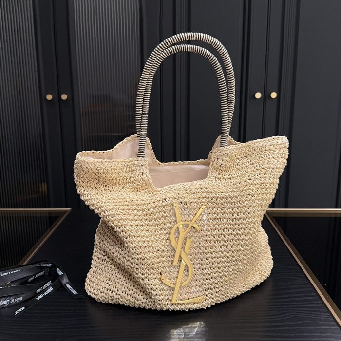 Saint Laurent YSL Straw Hand Shoulder Bag (Perfect Replica)