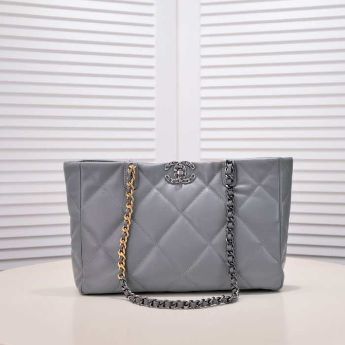 Chanel 19bag Tote Leather Shoulder Crossbody Bag(Perfect Replica) - Image 2