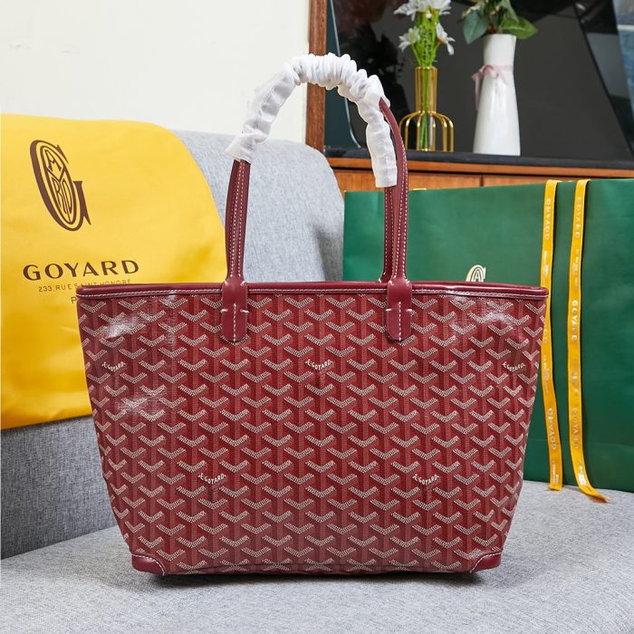 Goyard Artois Tote Zipper Handbag (Perfect Replica) - Image 9