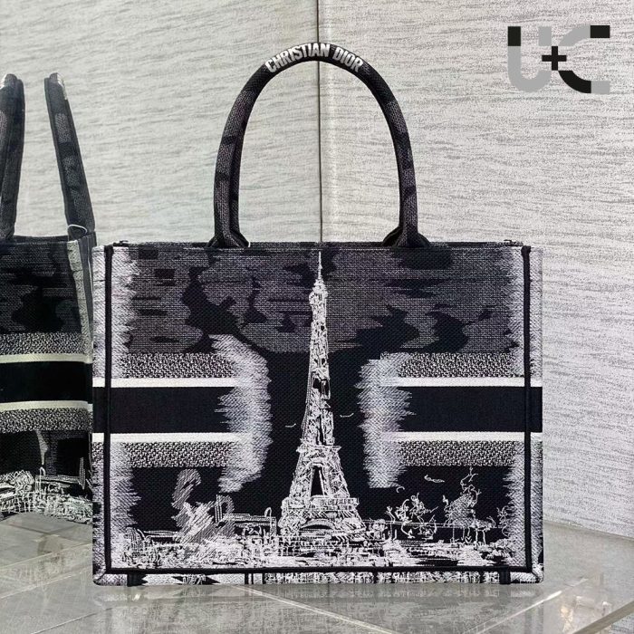 Dior Book Tote Paris Medium Bag(Perfect Replica) - Image 8